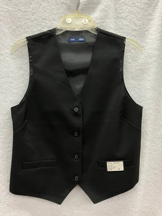 Boys Black Small Vest