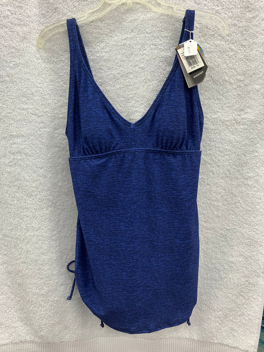 TYR Blue Mantra V Neck Sheath Size 12