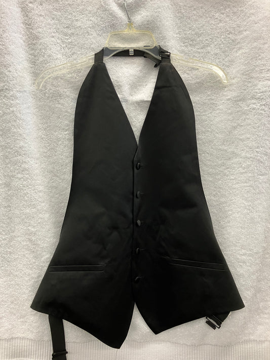 Boys Black Medium Backless Vest