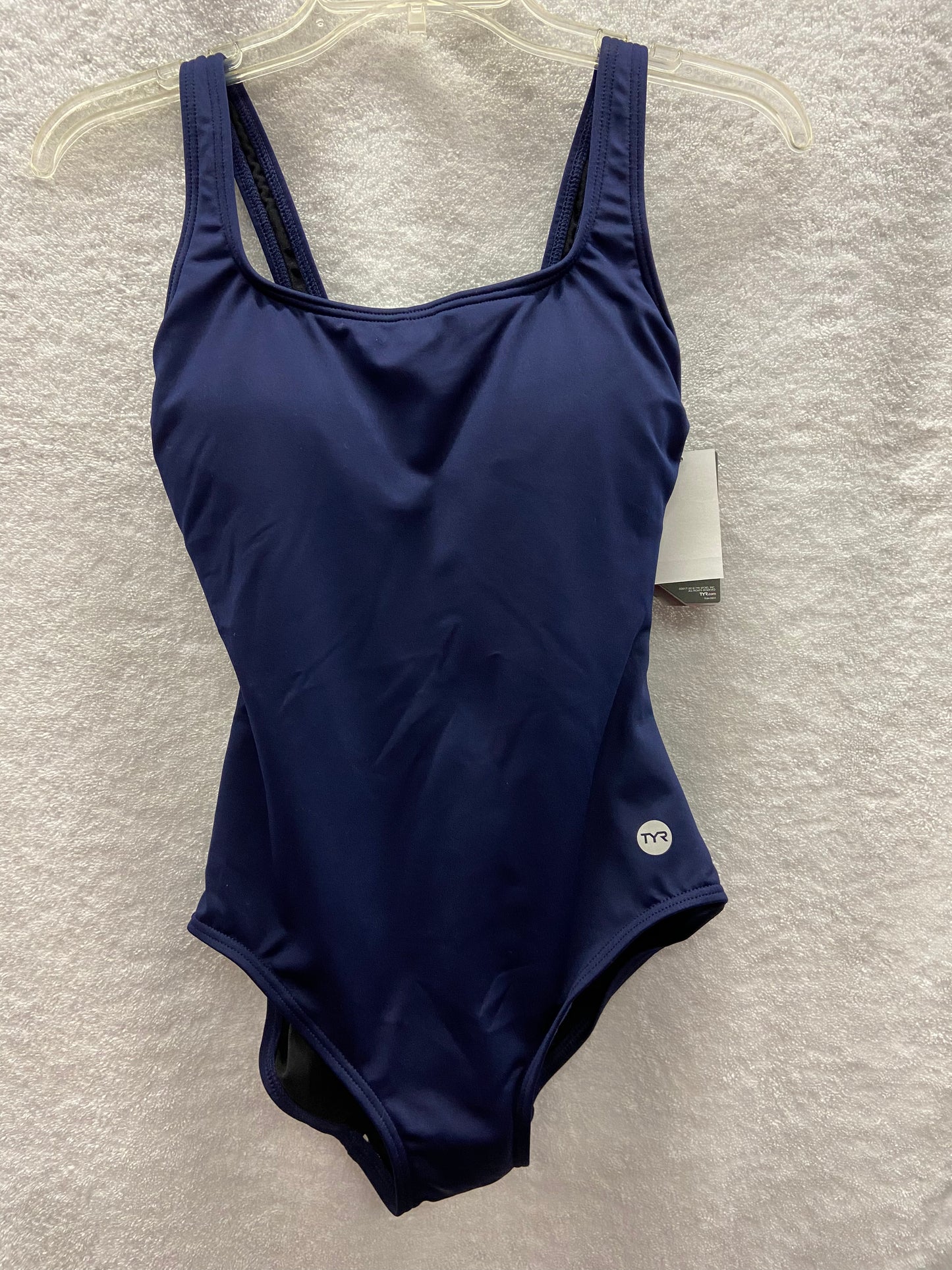 TYR Navy Scoop Neck Control Lift Suit Size 6