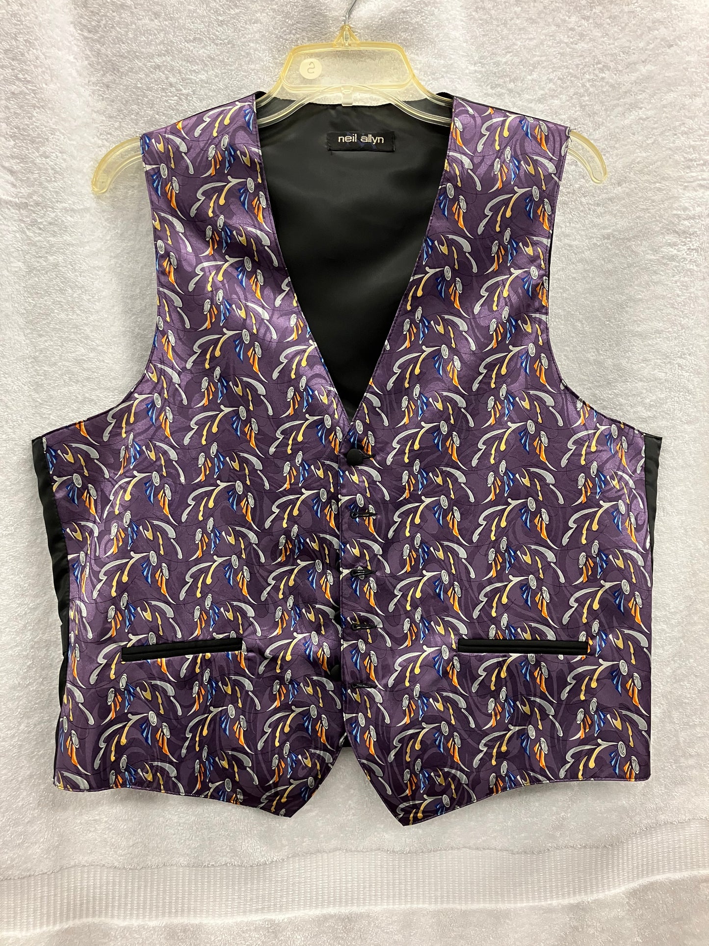 Small Purple Patterned Vest