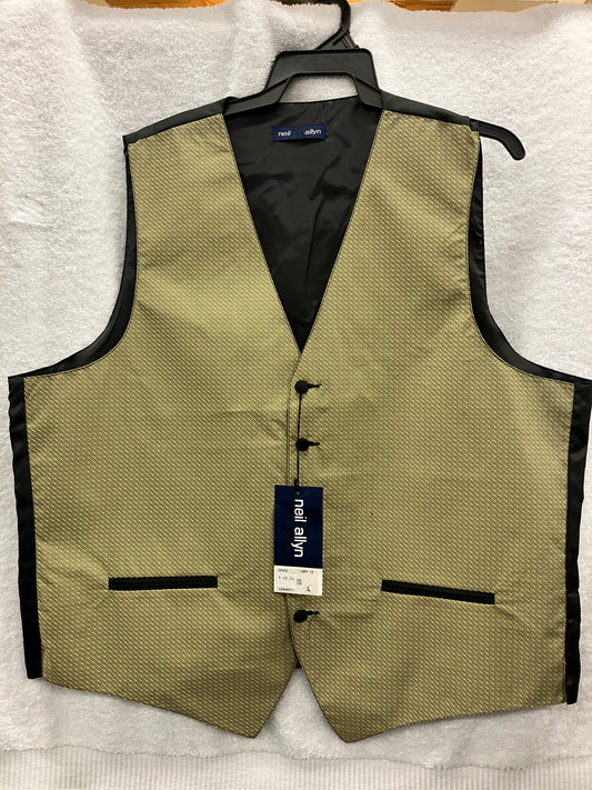 Large Gold Patterned Vest