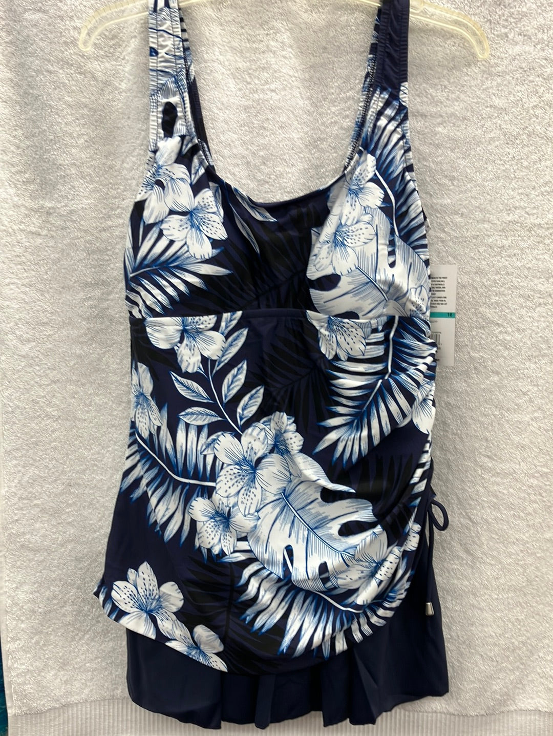 Maxine Indigo Moon Trop Tank Swimdress Size 16