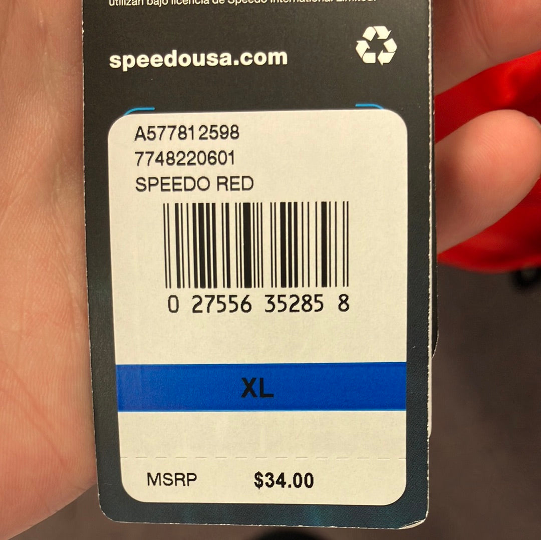 Speedo Red Easy Swim Shirt Size XLarge