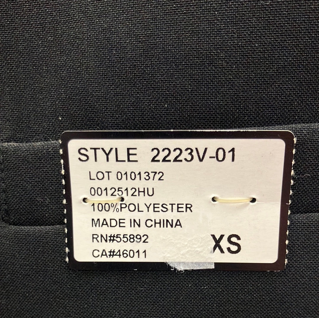 Black Extra Small Vest