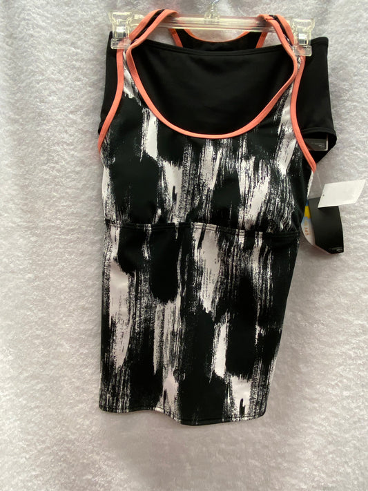 TYR Black Dry Brush Harly Tank K Back 2 Piece Suit Size Medium