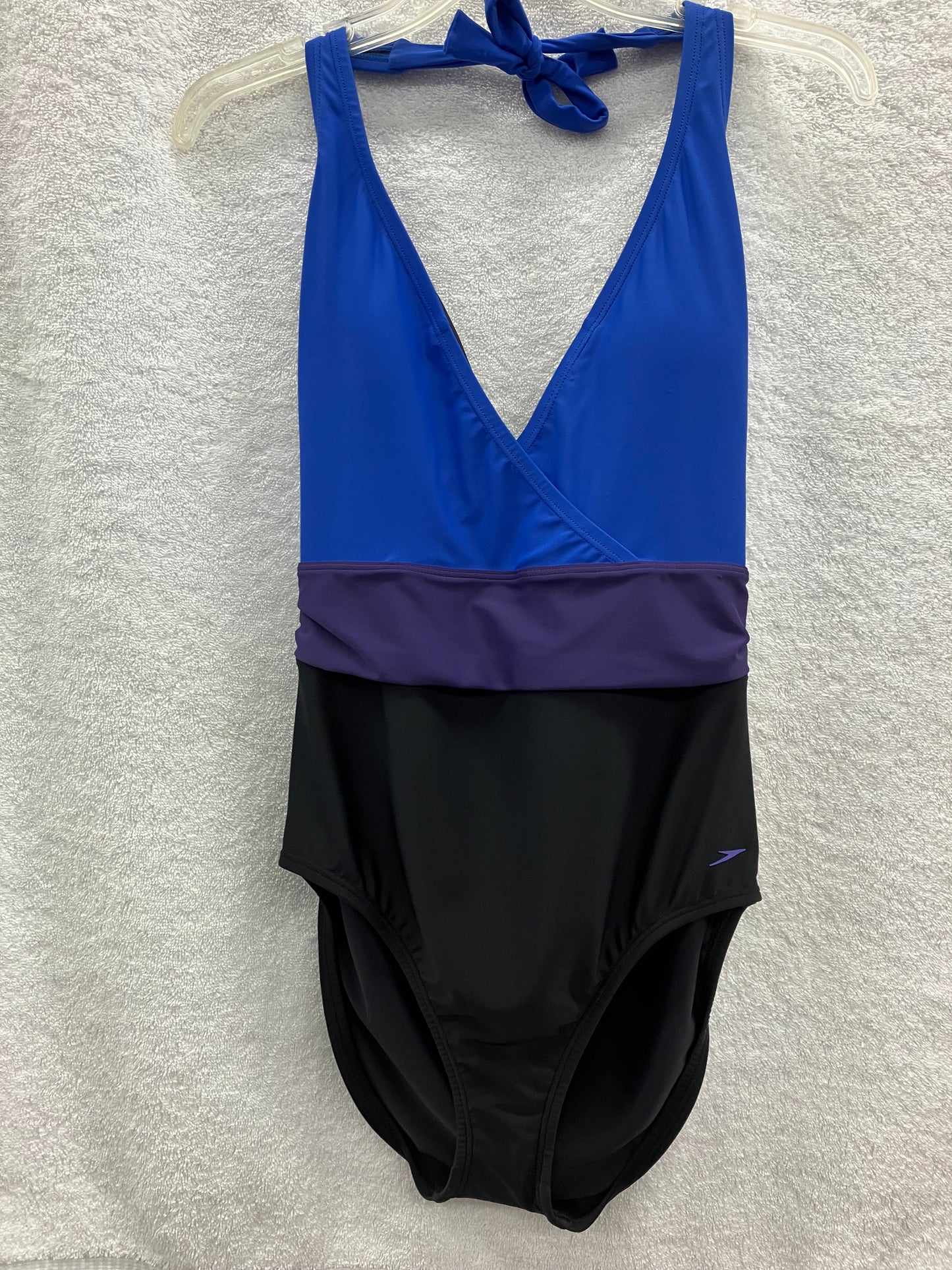 Speedo Deep Periwinkle One Piece Suit Size 8