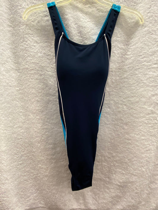 Dolfin Navy/Blue Bust Enhance One Piece Size 8