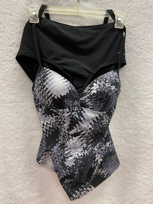 Arena Black Multi-Black Zora Tankini Size 6
