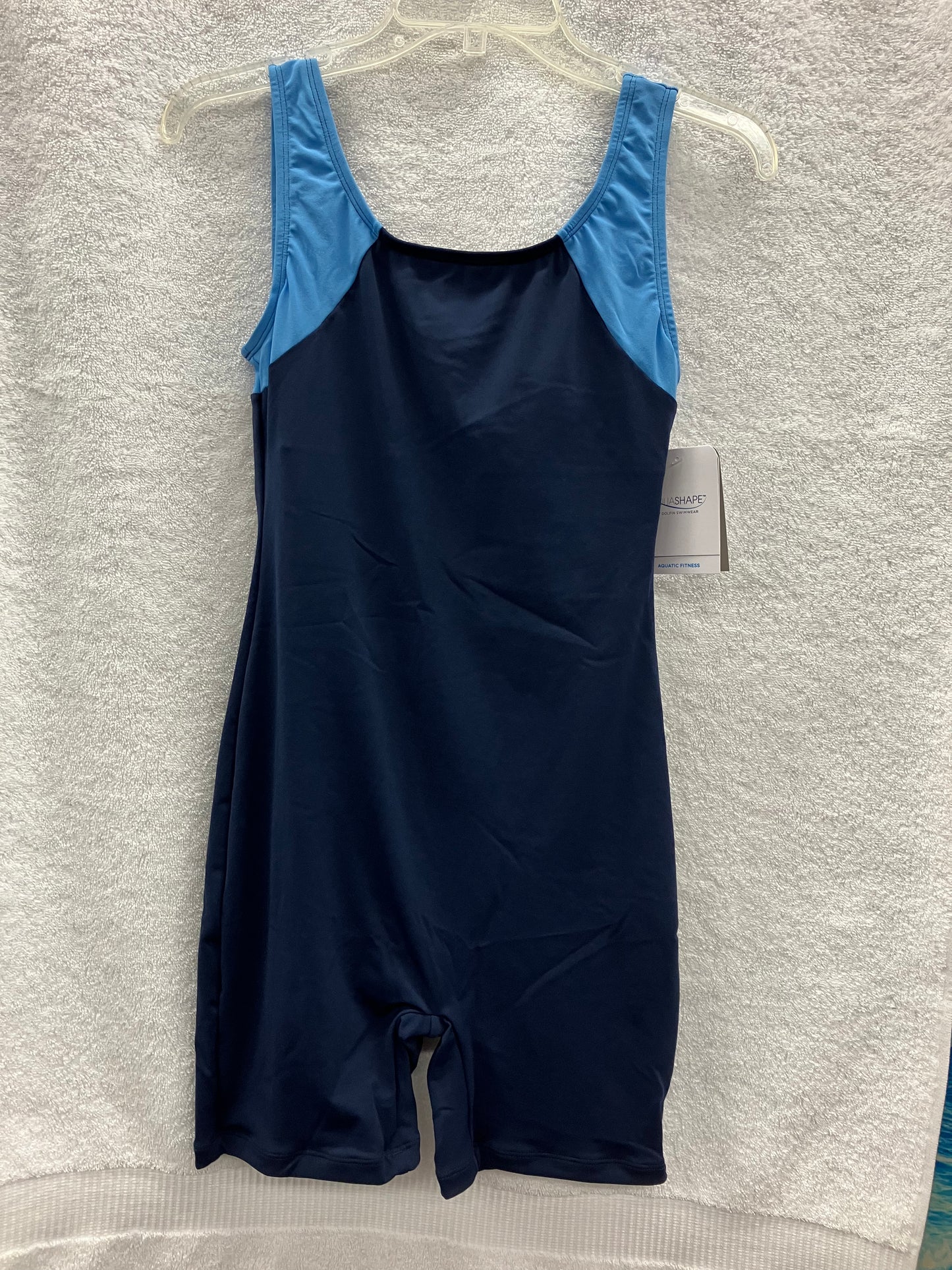 Dolfin Aquashape Navy/Blue Instructor Suit Size 10