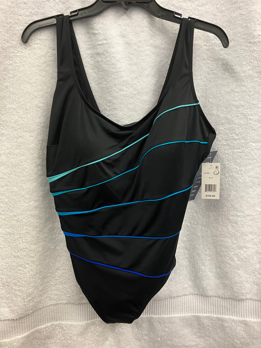 Longitude Blue One Piece Suit Size 14