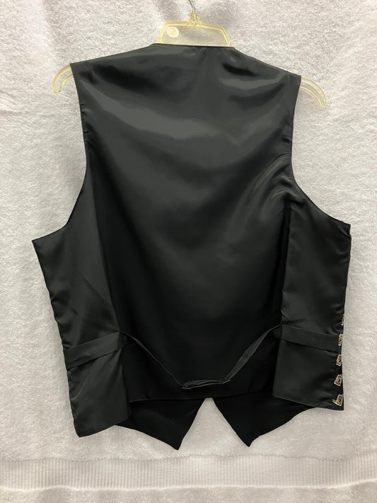 Small Black Patterned Vest