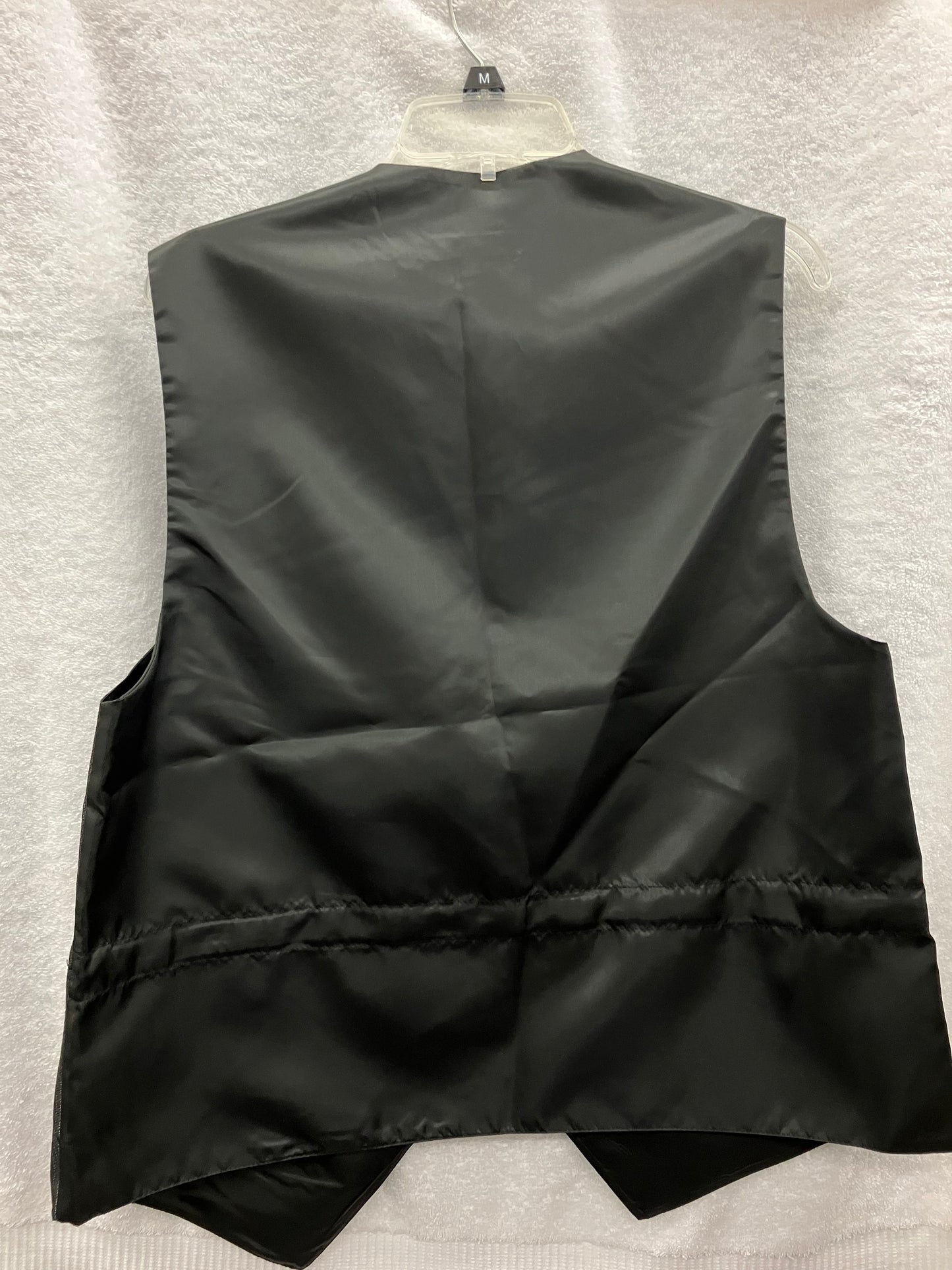 Medium Black Patterned Vest