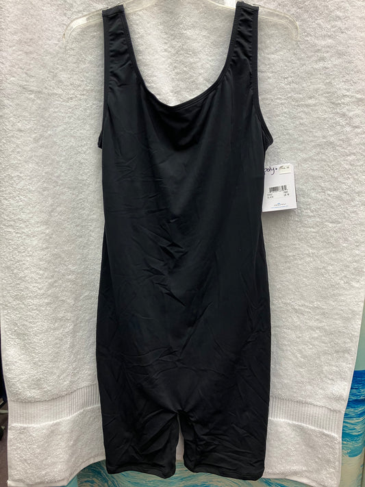 Dolfin Aquatic Fitness Black Instructor Suit Size 18