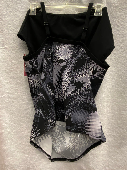 Arena Black Multi Black Zora Tankini Size 10