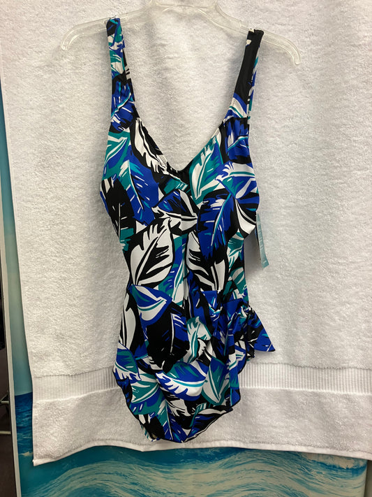 Maxine Periwinkle Sarong Suit Size 14