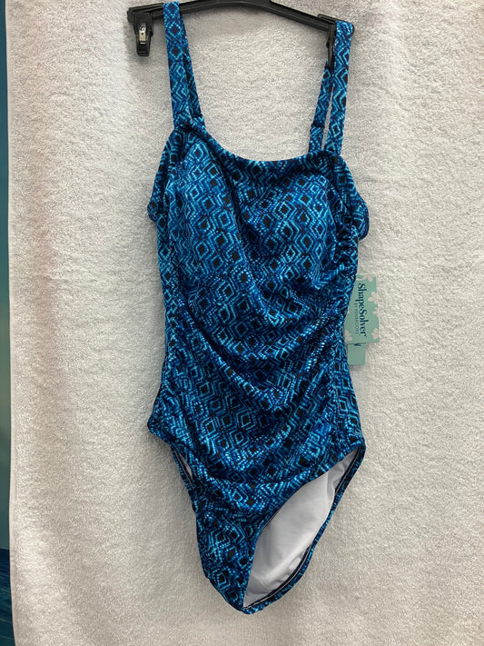 Penbrooke Blue Shape Solver One Piece Missy Control Size 10
