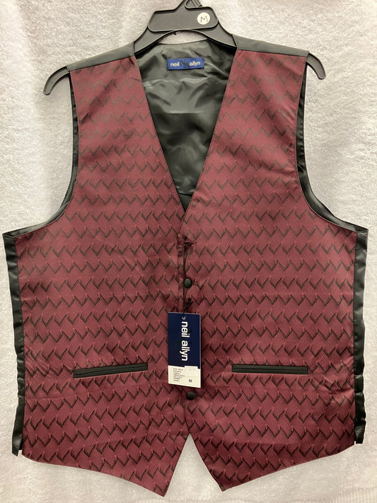 Large Purple Patterned Vest
