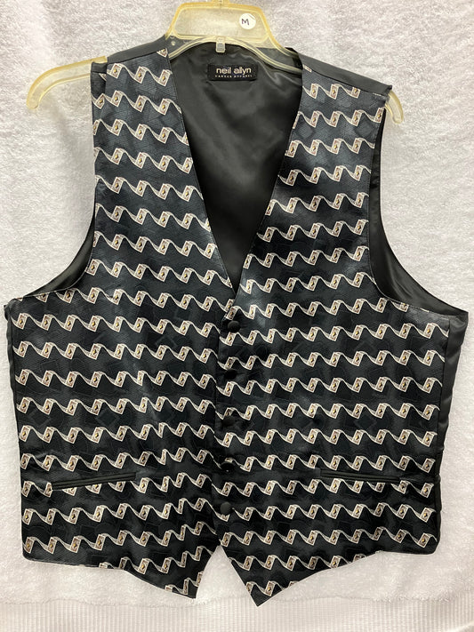 Medium Grey Patterned Vest