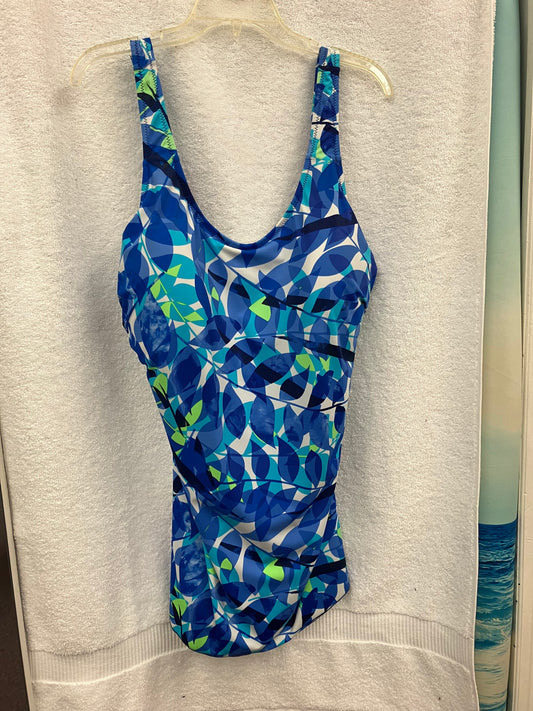 Life by t.h.e. Classic Sarong Front Suit Size 28W