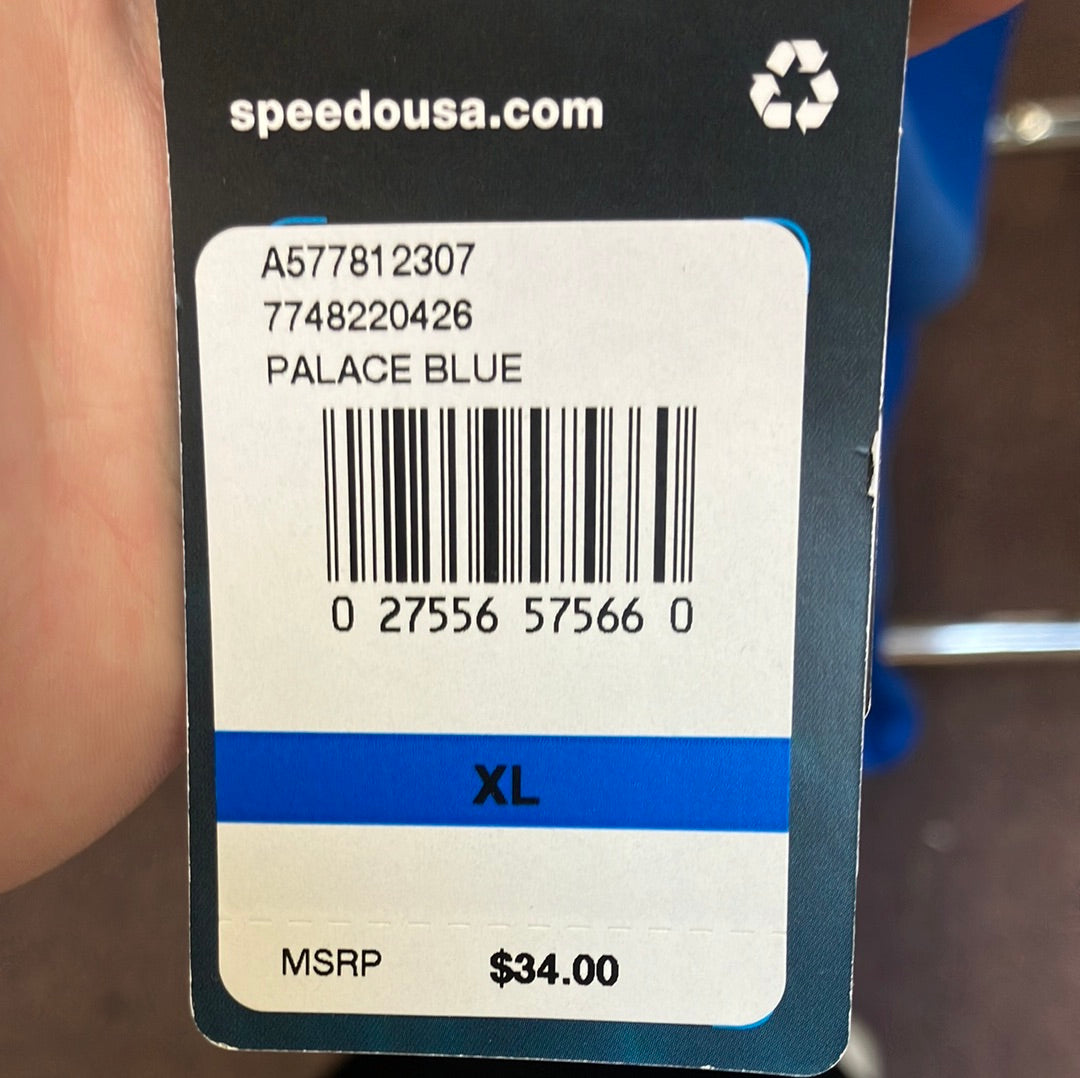 Speedo Palace Blue Easy Swim Shirt Size XLarge