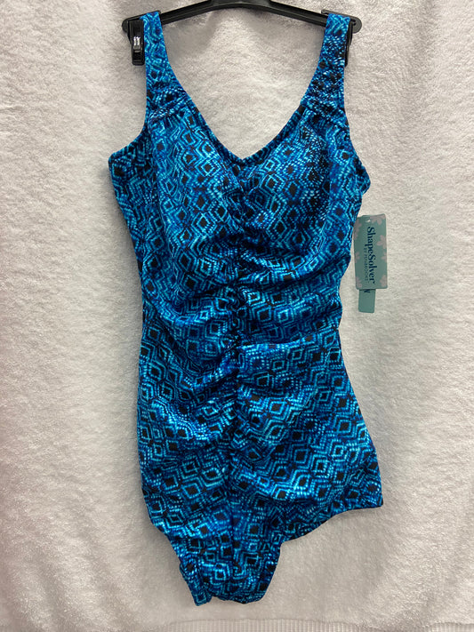 Penbrooke Blue Shape Solver One Piece Missy Control Size 10