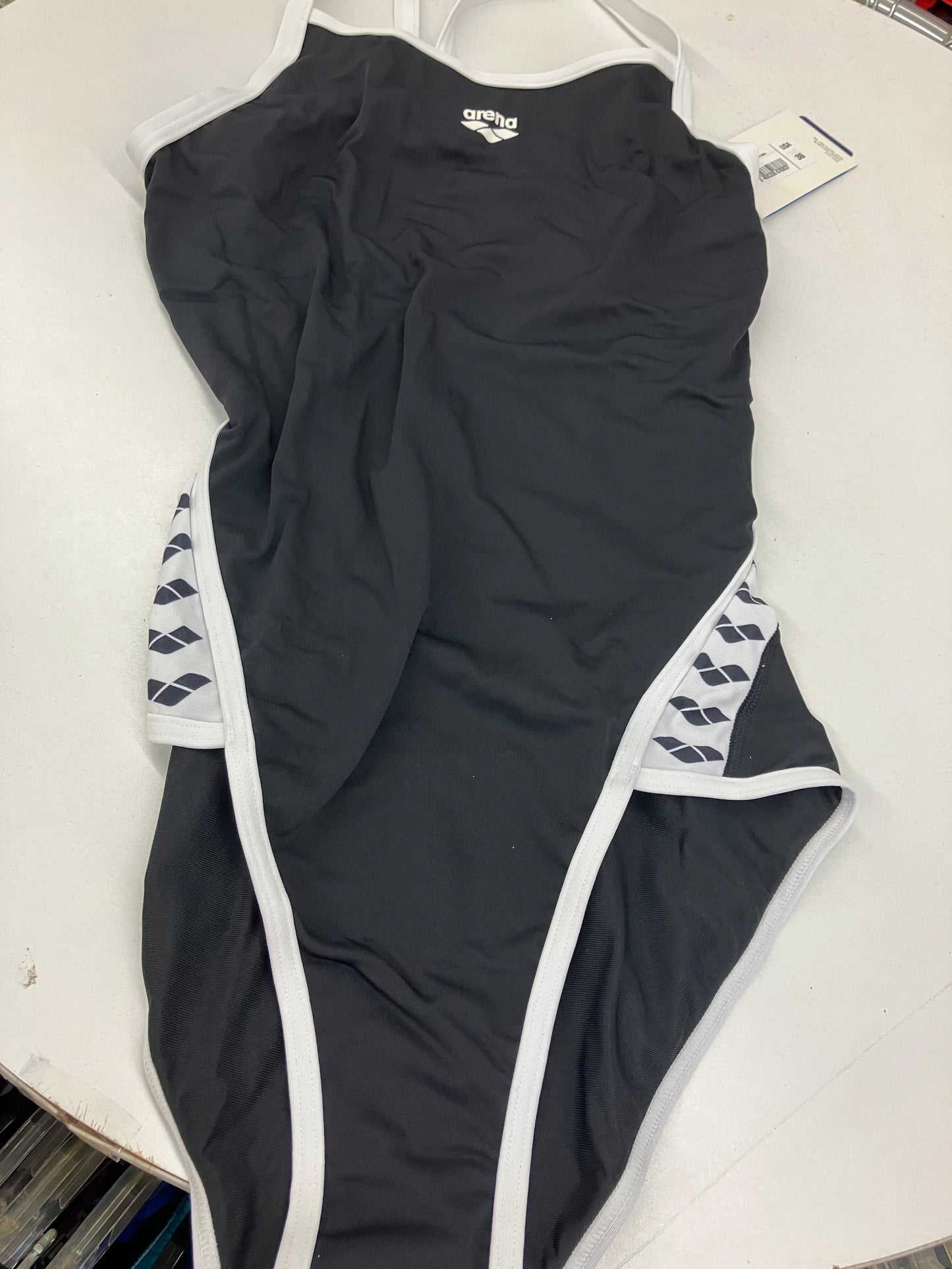 Arena Black One Piece Swimsuit Size 36