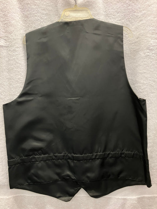 Large Brown Patterned Vest