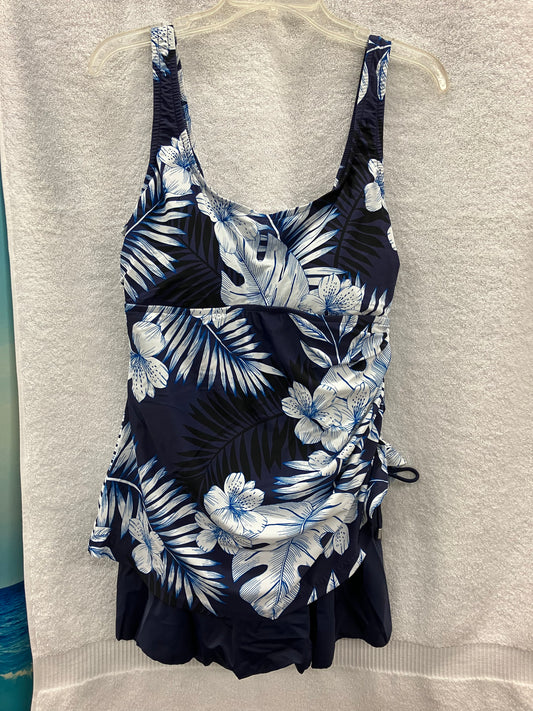 Maxine Indigo Moon Trop Tank Swimdress Size 14
