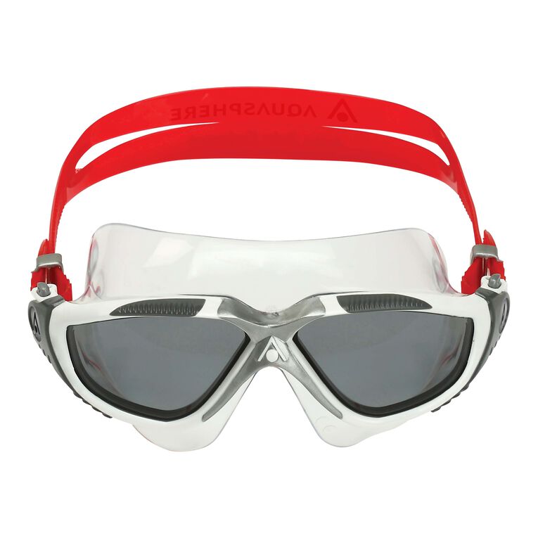 Aqua Sphere Vista White/Red/Silver Tinted Lens Swim Mask