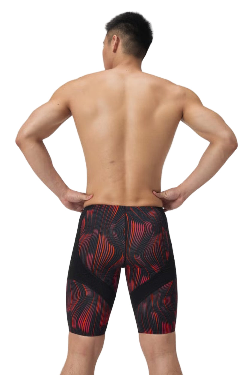Speedo Red/Navy Space Train Jammer Size 30
