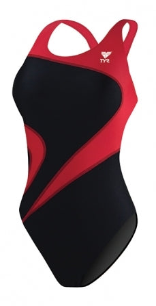 TYR Black/Red Alliance T-Splice Maxfit Size 40