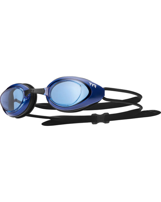 TYR Blue/Navy Black Hawk Racing Performance Goggle