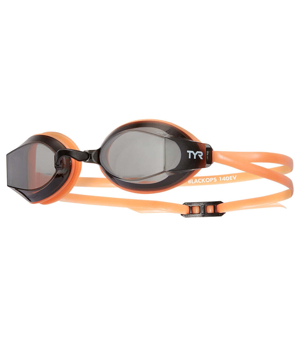 TYR Smoke/Orange Blackops 140 EV Racing Goggle