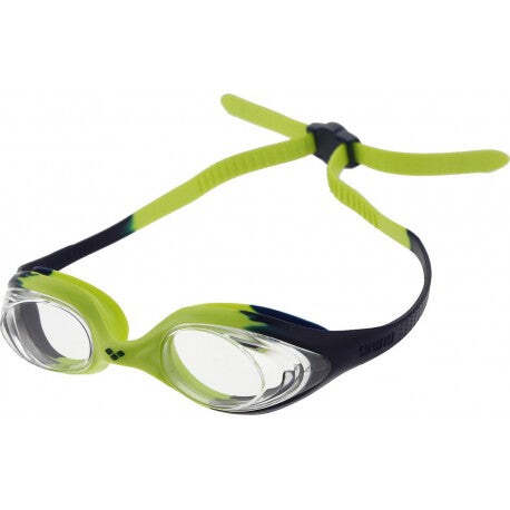 Arena Navy/Clear/Citronella Spider Junior Goggle