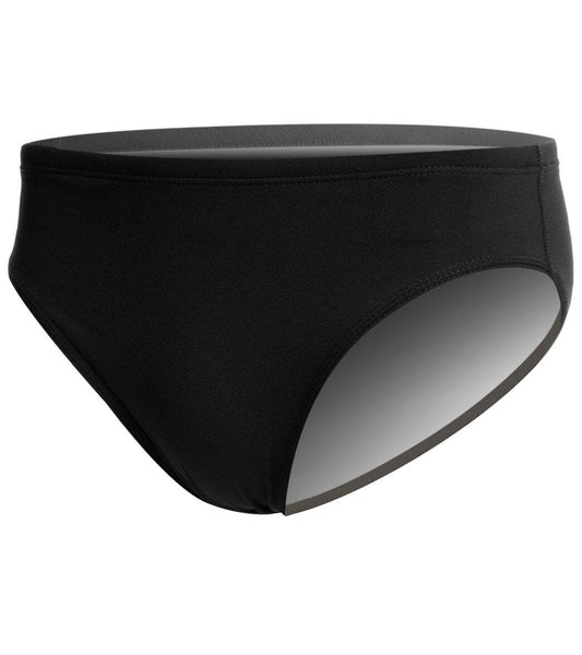 TYR Black Durafast Elite Racer Brief Size 38