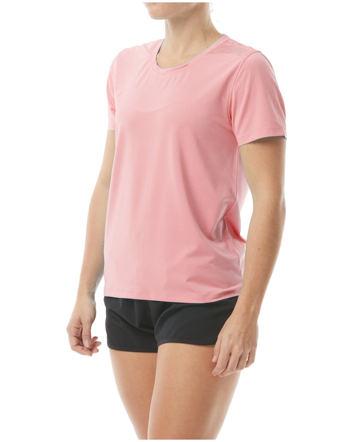 TYR XL Coral Women's Short Sleeve Sun Shirt