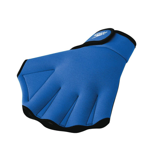 Speedo XL Royal Blue Aquatic Fitness Gloves