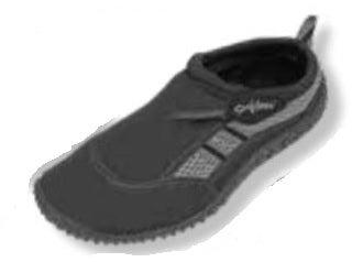 Surf Gear Size 5 Black/Grey Ladies Aqua Shoe