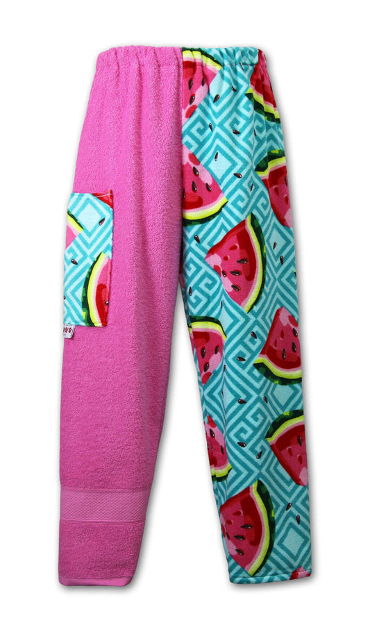 Large Pink Watermelon Sugar Towel Pants