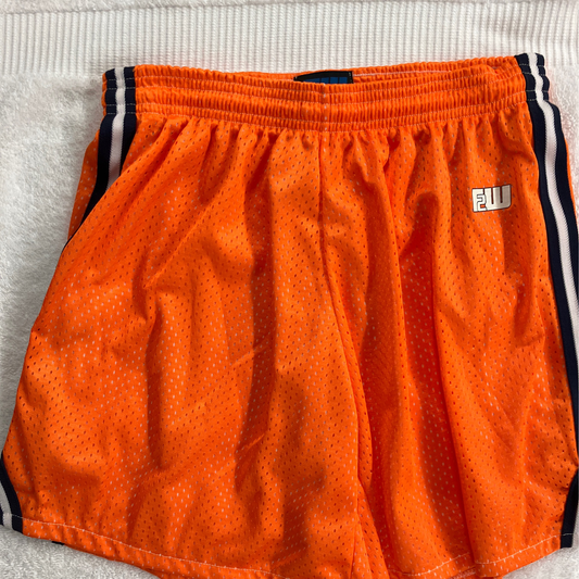 Fit 2 Win Adult Small Orange Shorts