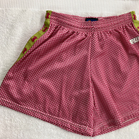 Fit 2 Win Adult Small Red Ribbon Crab Shorts