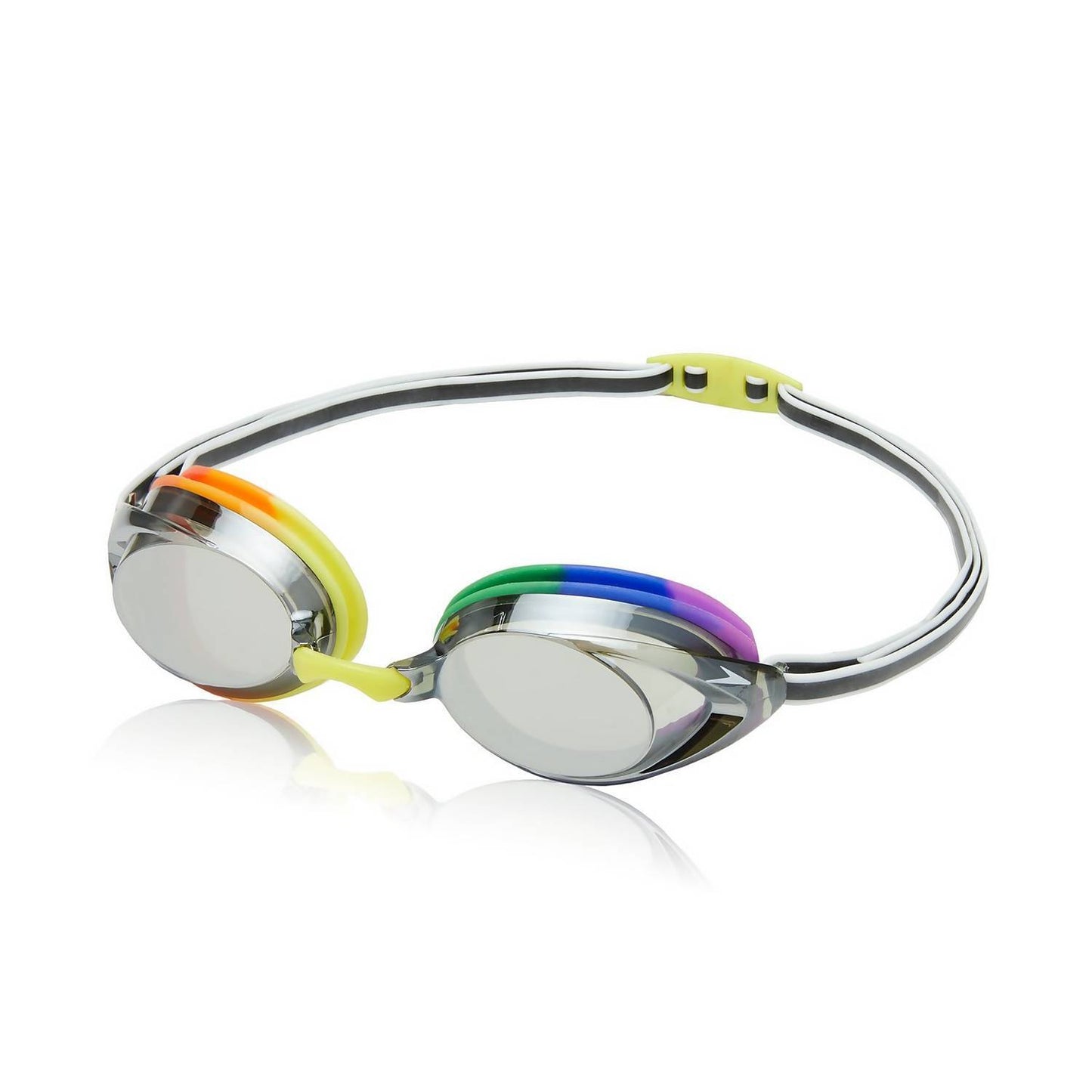 Speedo Rainbow/Grey Vanquisher 2.0 Mirrored Goggle