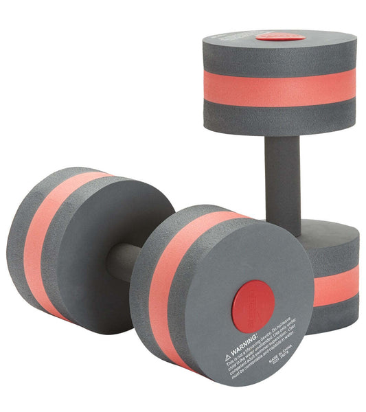 Speedo Charcoal/Red Aquatic Fitness Barbells