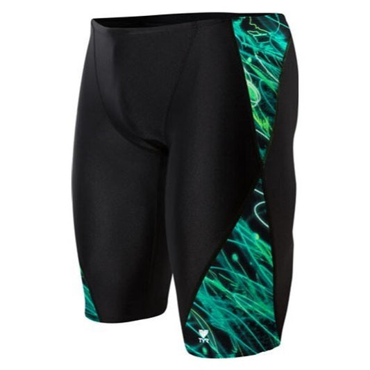 TYR Black/Green Hypnosis Jammer Size 36