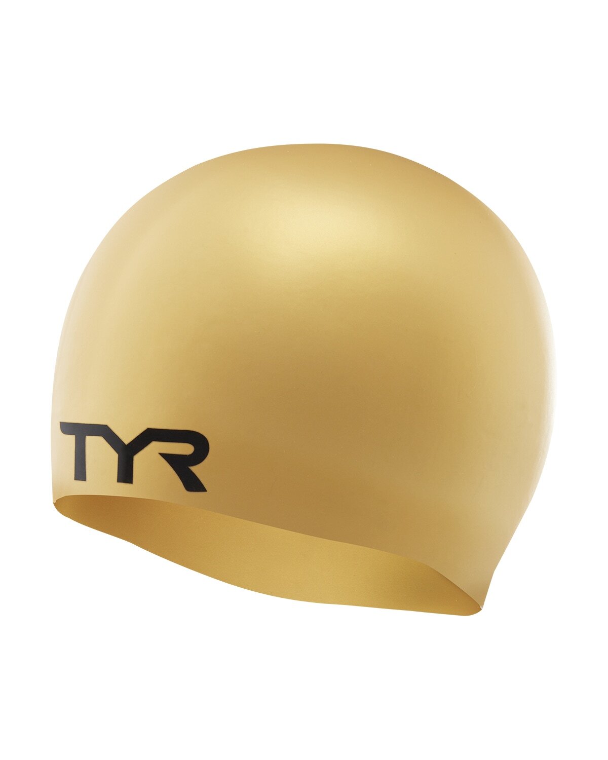 TYR Gold Wrinkle-Free Silicone Swim Cap