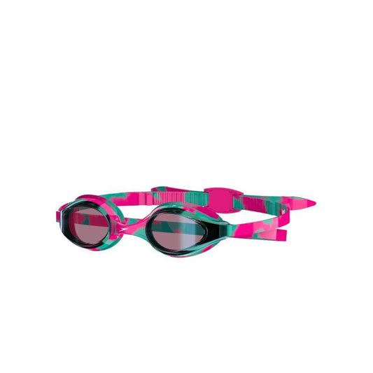 Speedo Black/Maroon Youth Hyper Flyer Mirrored Goggle