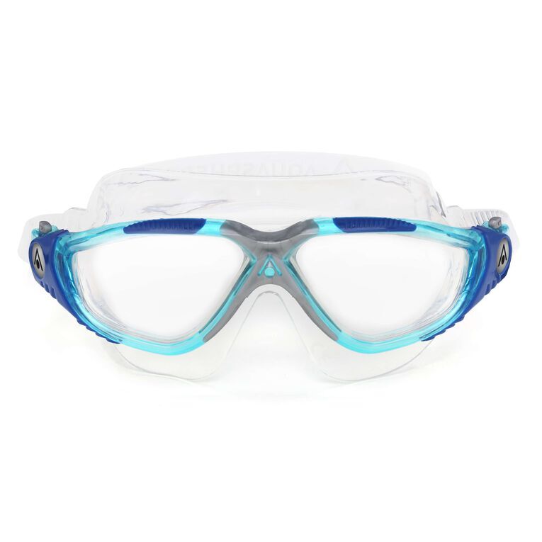 Aqua Sphere Vista Turquoise/Blue Clear Lens Swim Mask